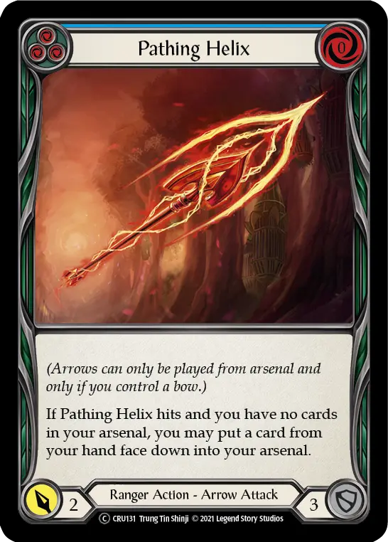 Pathing Helix — Crucible of War - Unlimited — Rainbow Foil