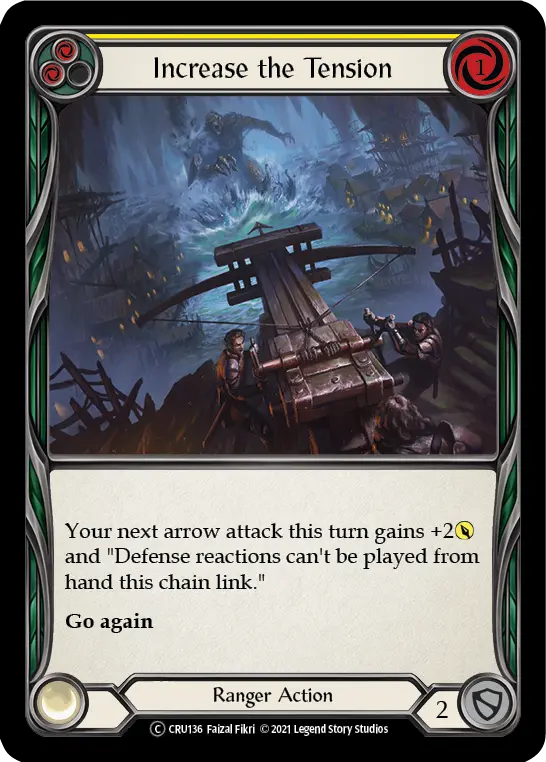 Increase the Tension — Crucible of War - Unlimited — Rainbow Foil