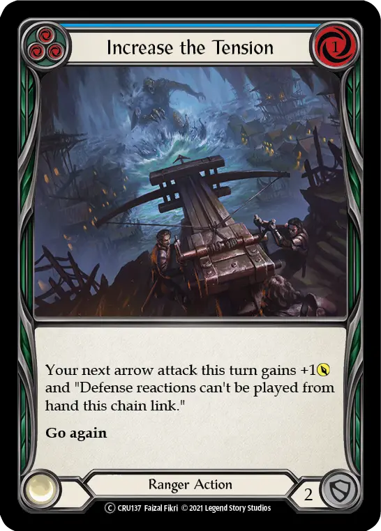 Increase the Tension — Crucible of War - Unlimited — Rainbow Foil