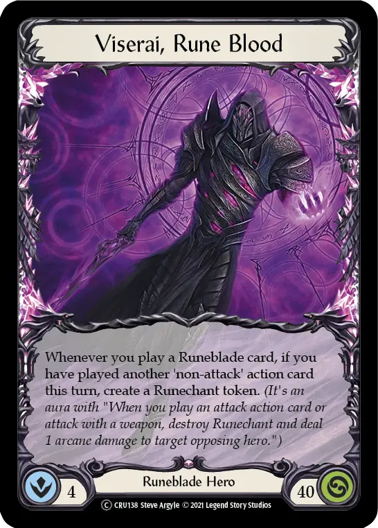 Viserai, Rune Blood — Crucible of War - Unlimited — Extended Art