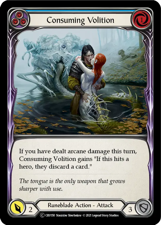 Consuming Volition — Crucible of War - Unlimited — Rainbow Foil