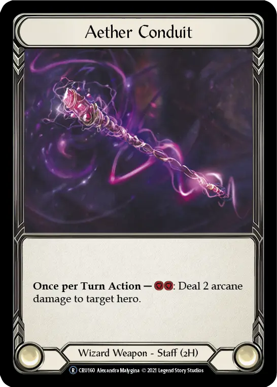 Aether Conduit — Crucible of War - Unlimited — Rainbow Foil