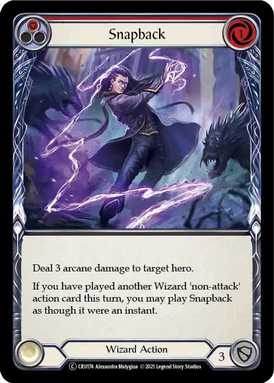 Snapback — Crucible of War - Unlimited — Rainbow Foil