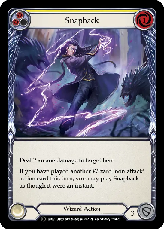 Snapback — Crucible of War - Unlimited — Rainbow Foil