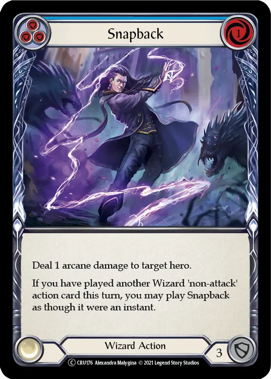Snapback — Crucible of War - Unlimited — Rainbow Foil