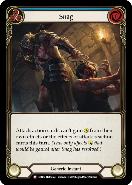Snag — Crucible of War - Unlimited — Rainbow Foil