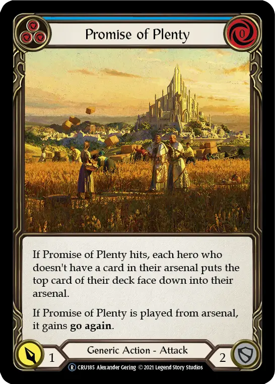 Promise of Plenty — Crucible of War - Unlimited