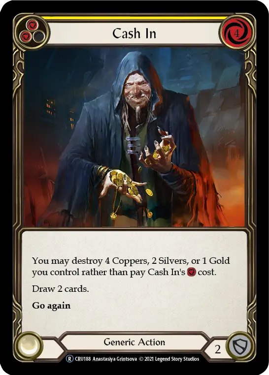 Cash In — Crucible of War - Unlimited — Rainbow Foil