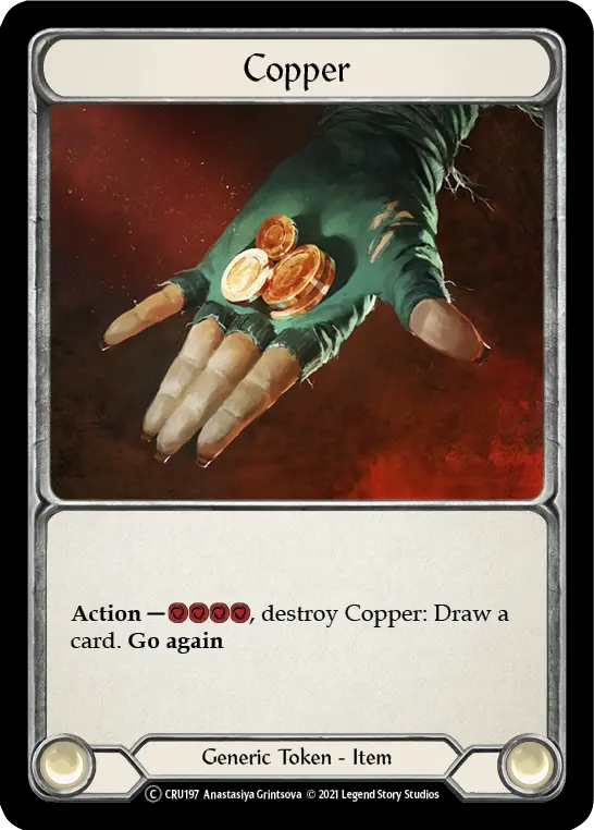 Copper — Crucible of War - Unlimited — Rainbow Foil