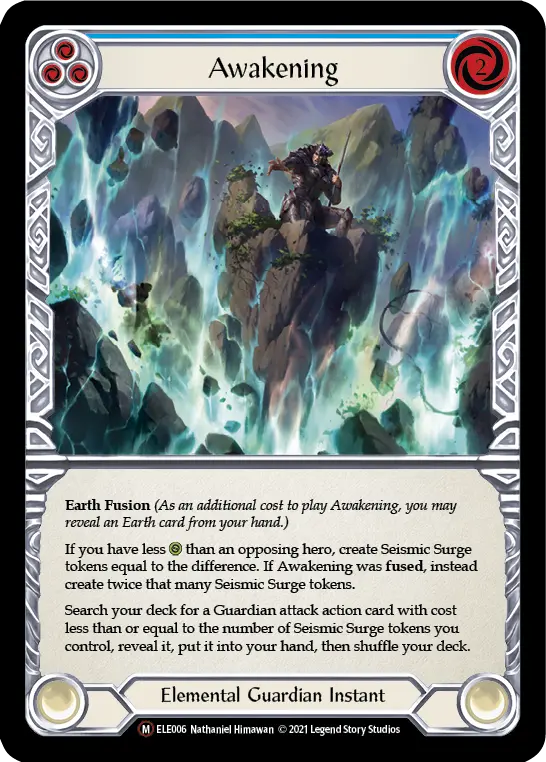 Awakening — Tales of Aria - Unlimited — Rainbow Foil