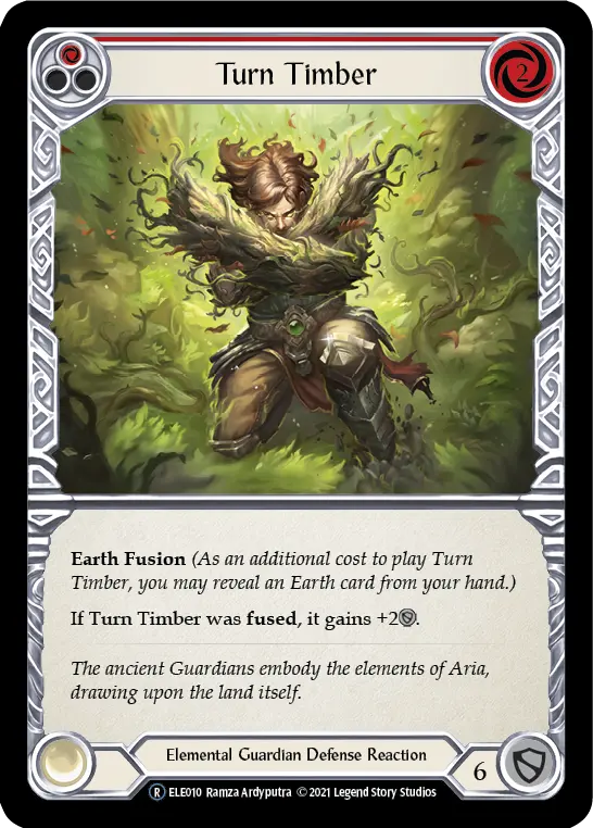 Turn Timber — Tales of Aria - Unlimited — Rainbow Foil