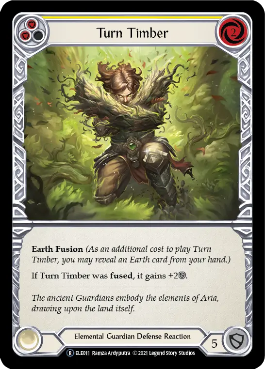 Turn Timber — Tales of Aria - Unlimited — Rainbow Foil
