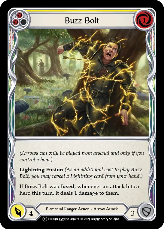 Buzz Bolt — Tales of Aria - Unlimited — Rainbow Foil