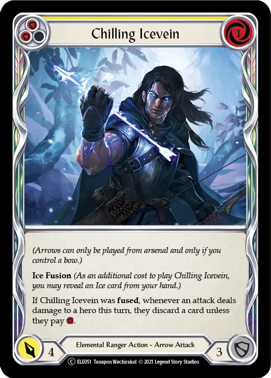 Chilling Icevein — Tales of Aria - Unlimited — Rainbow Foil
