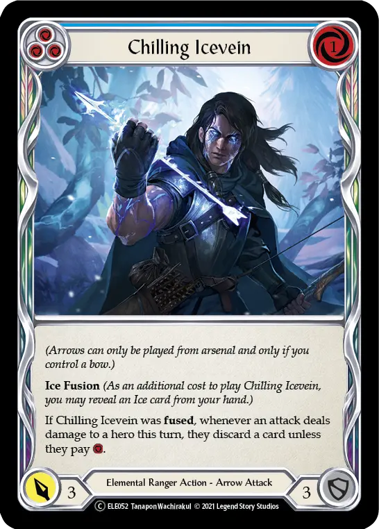 Chilling Icevein — Tales of Aria - Unlimited — Rainbow Foil