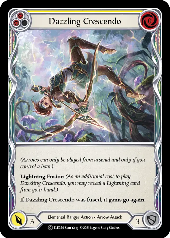 Dazzling Crescendo — Tales of Aria - Unlimited — Rainbow Foil