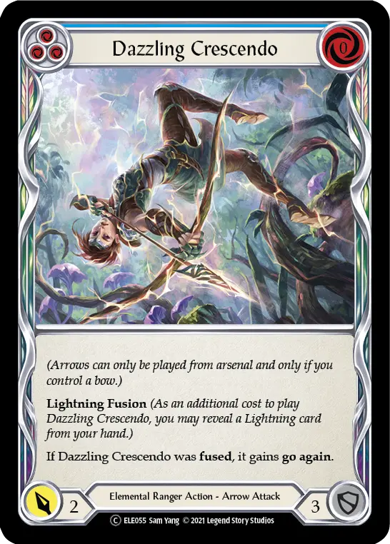 Dazzling Crescendo — Tales of Aria - Unlimited — Rainbow Foil