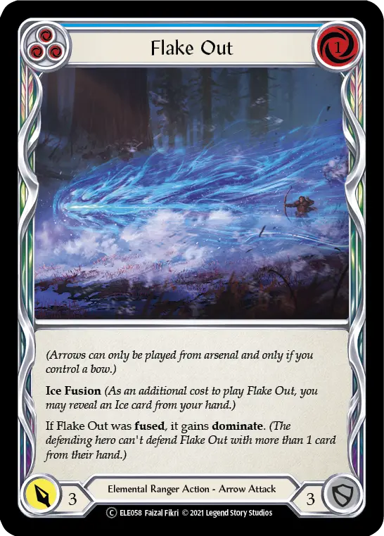 Flake Out — Tales of Aria - Unlimited — Rainbow Foil