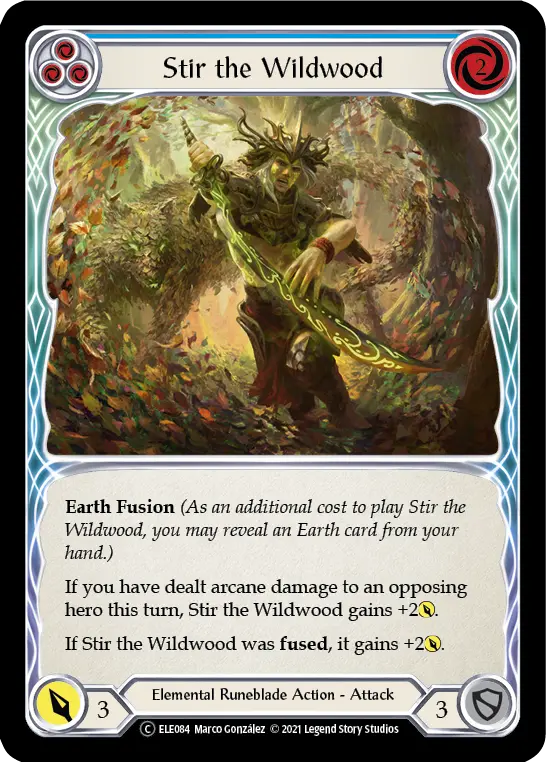 Stir the Wildwood — Tales of Aria - Unlimited — Rainbow Foil