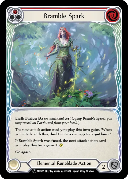 Bramble Spark — Tales of Aria - Unlimited — Rainbow Foil