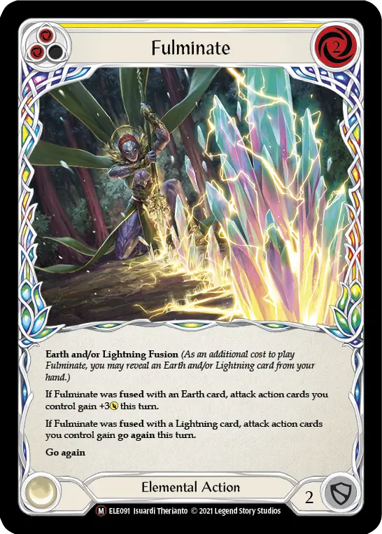 Fulminate — Tales of Aria - Unlimited — Rainbow Foil
