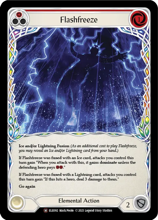 Flashfreeze — Tales of Aria - Unlimited — Rainbow Foil