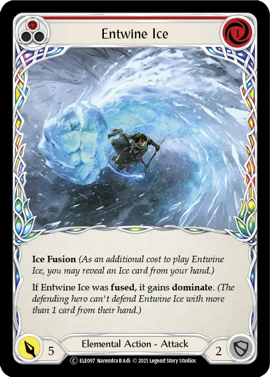 Entwine Ice — Tales of Aria - Unlimited — Rainbow Foil