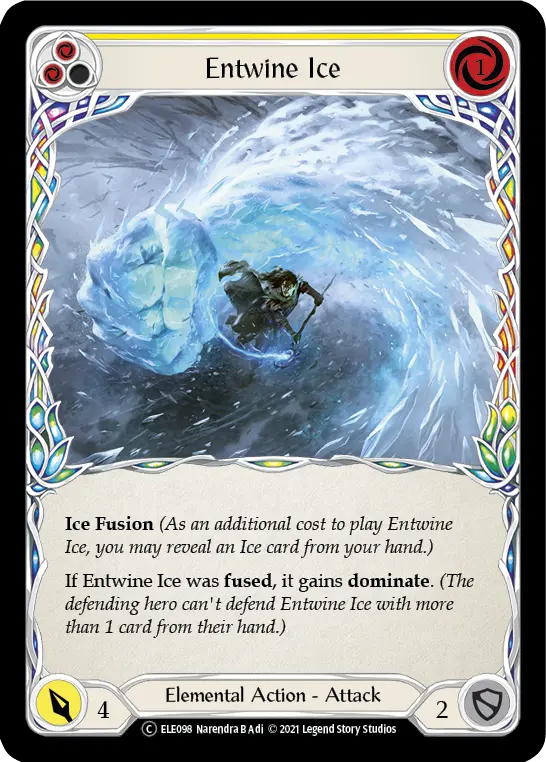Entwine Ice — Tales of Aria - Unlimited — Rainbow Foil
