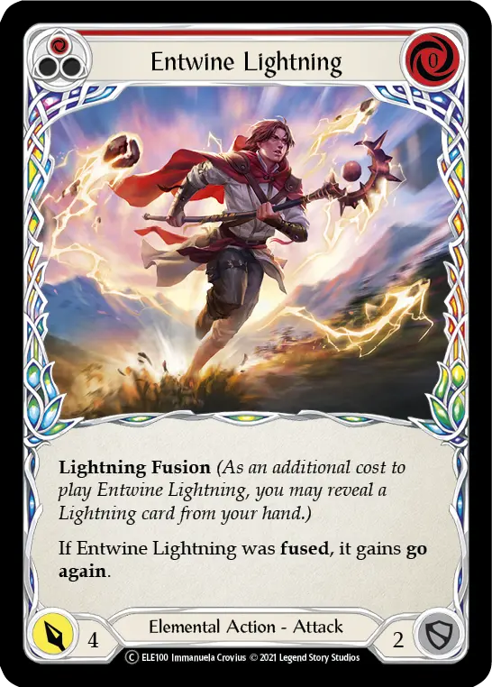 Entwine Lightning — Tales of Aria - Unlimited — Rainbow Foil