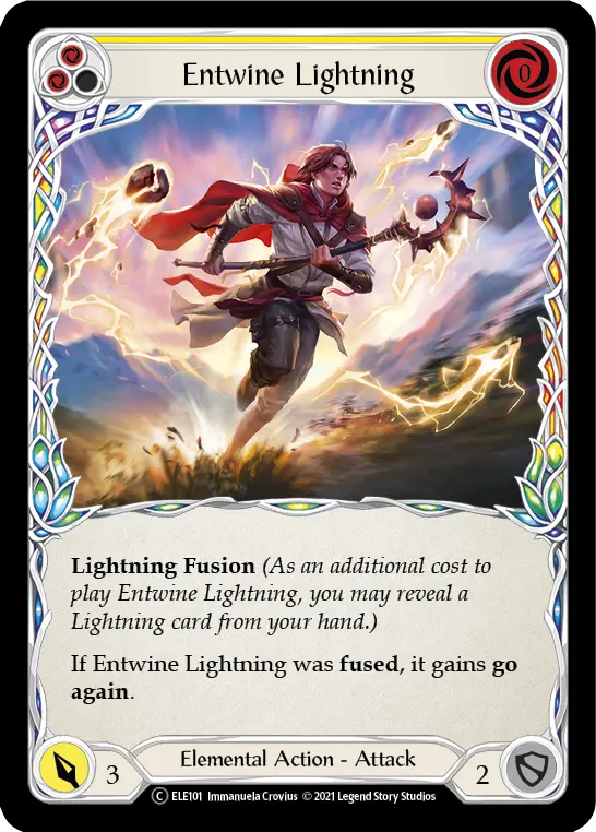 Entwine Lightning — Tales of Aria - Unlimited — Rainbow Foil
