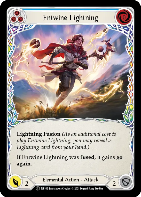 Entwine Lightning — Tales of Aria - Unlimited — Rainbow Foil