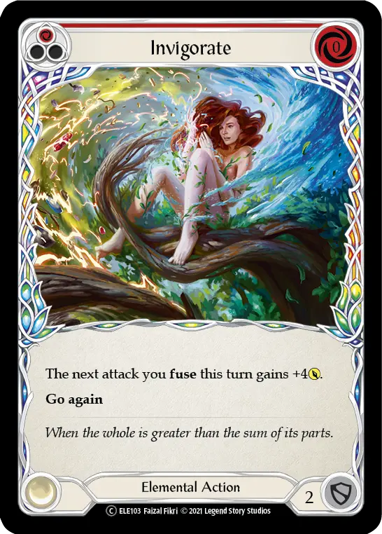 Invigorate — Tales of Aria - Unlimited — Rainbow Foil