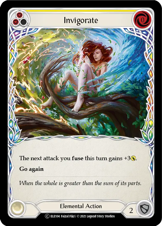Invigorate — Tales of Aria - Unlimited — Rainbow Foil