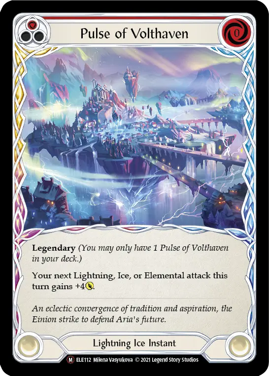 Pulse of Volthaven — Tales of Aria - Unlimited — Rainbow Foil
