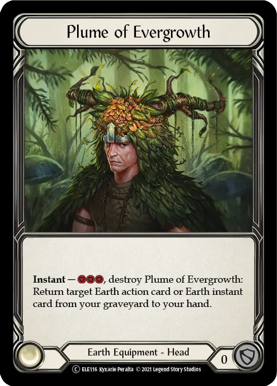 Plume of Evergrowth — Tales of Aria - Unlimited — Rainbow Foil