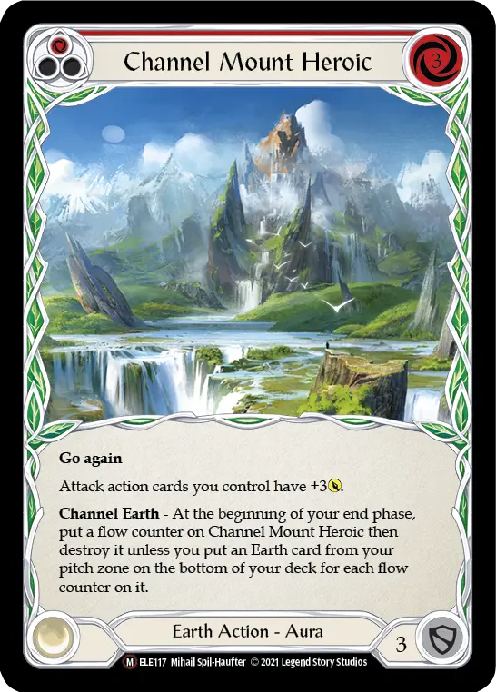 Channel Mount Heroic — Tales of Aria - Unlimited — Rainbow Foil