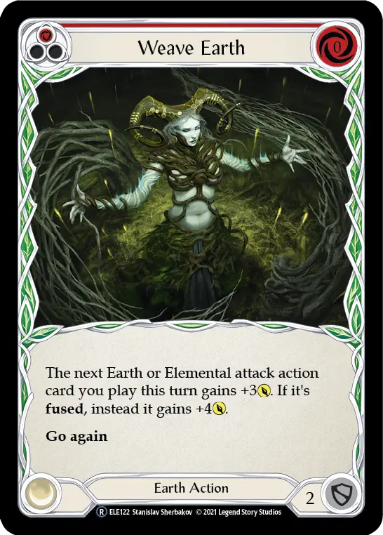 Weave Earth — Tales of Aria - Unlimited — Rainbow Foil