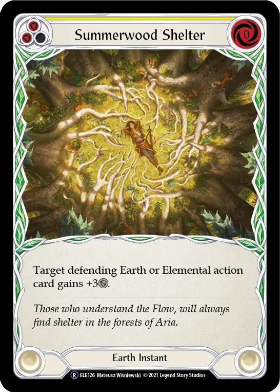 Summerwood Shelter — Tales of Aria - Unlimited — Rainbow Foil