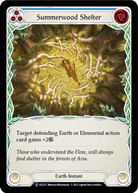 Summerwood Shelter — Tales of Aria - Unlimited — Rainbow Foil
