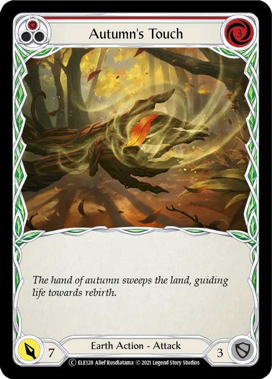 Autumn's Touch — Tales of Aria - Unlimited — Rainbow Foil