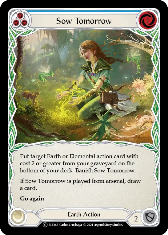 Sow Tomorrow — Tales of Aria - Unlimited — Rainbow Foil