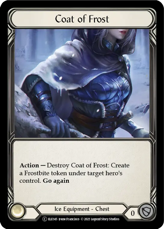 Coat of Frost — Tales of Aria - Unlimited — Rainbow Foil