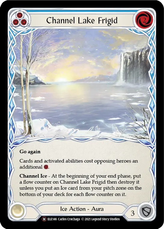 Channel Lake Frigid — Tales of Aria - Unlimited — Rainbow Foil