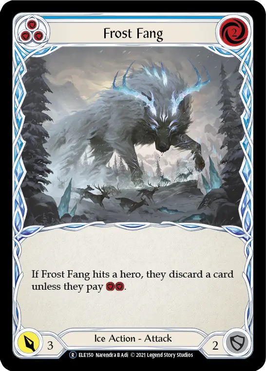 Frost Fang — Tales of Aria - Unlimited — Rainbow Foil