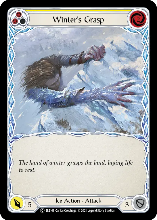 Winter's Grasp — Tales of Aria - Unlimited — Rainbow Foil