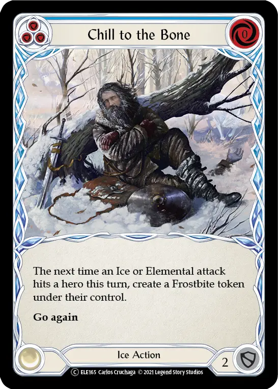 Chill to the Bone — Tales of Aria - Unlimited — Rainbow Foil