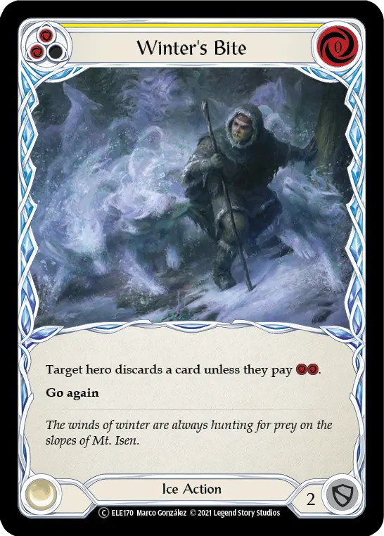 Winter's Bite — Tales of Aria - Unlimited — Rainbow Foil