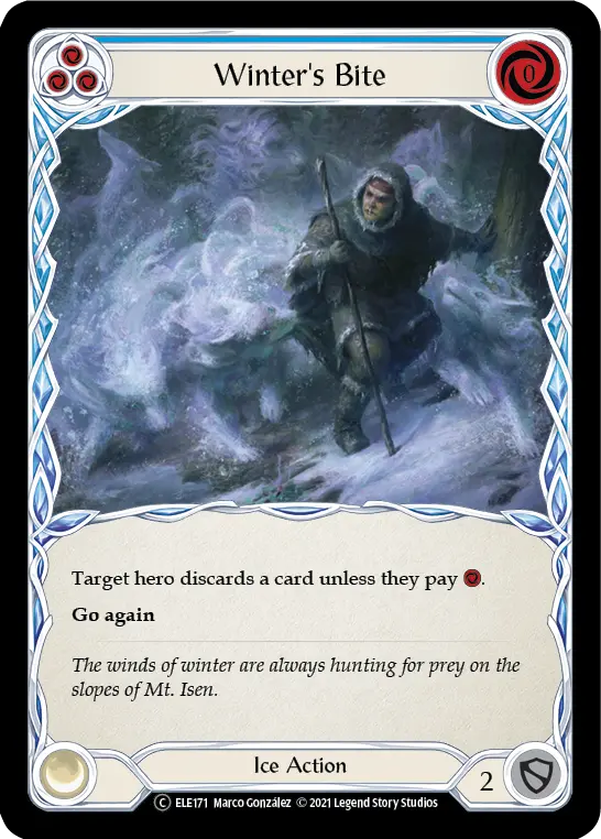 Winter's Bite — Tales of Aria - Unlimited — Rainbow Foil