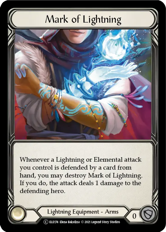 Mark of Lightning — Tales of Aria - Unlimited — Rainbow Foil