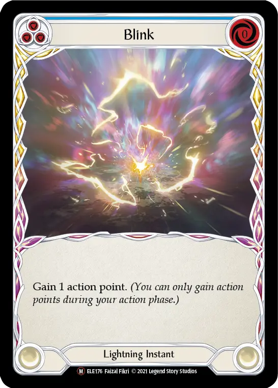 Blink — Tales of Aria - Unlimited — Rainbow Foil